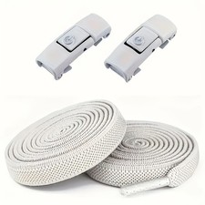 Quick Lock No Tie Shoelace Buckle Set Heavy Duty Comfort for All Shoes Universal