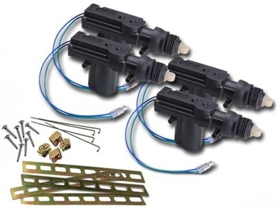  Universal Car Power Door Lock Actuators- Premium Quality Auto 12V Power 4 Pack