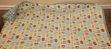 Vintage Crown Crafts Disney Winnie the Pooh Quilt 58 X 42 Tigger Piglet Eeyore
