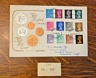 1971 British FDC - First Decimal Currency, with Stamps - Nice Display