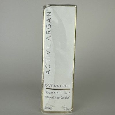 SEALED DEAL Active Argan Overnight Stem Cell Elixir 1.7 fl Oz.