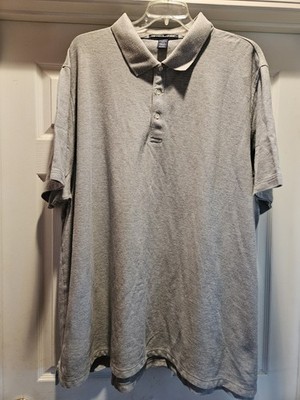 Devon & Jones Sport Polo Shirt Gray Short Sleeve Mens 6XL