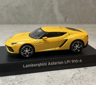 KYOSHO 1/64 MINICAR COLLECTION - LAMBORGHINI ASTERION LPI 910-4 YELLOW