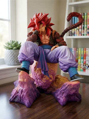 Super Saiyan Four Goku Smug Dragon Ball Daima Collectible Figure