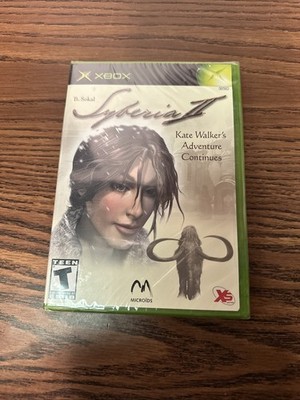 New! (Torn Seal) Syberia II 2: Kate Walker's Adventure Continues Xbox Original