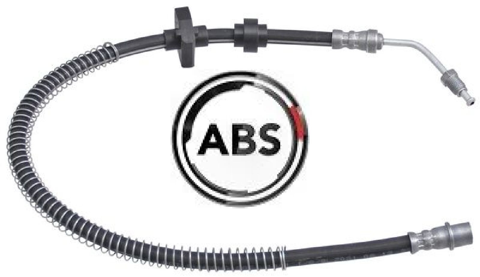 Bremsschlauch 640 mm OUT M10x1.0 INN M10x1.0 A.B.S. für u.a. CITROËN C5 - Bild 2