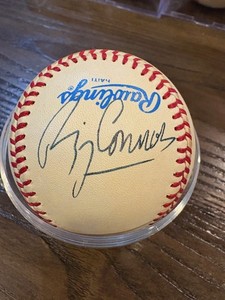 BILLY   CONNORS     MLB       SIGNED     BASEBALL