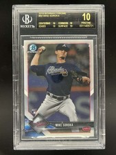 2018 BOWMAN CHROME MIKE SOROKA RC ROOKIE BGS 10 BLACK LABEL