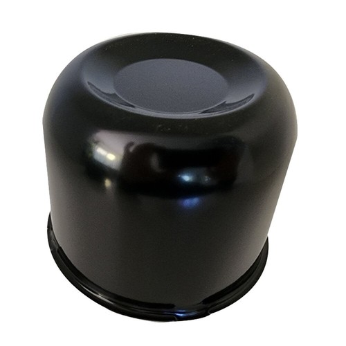 4 x Extreme Wheels OD 108mm x 92mm Long Centre Cap Domes Black Car 4x4 SUV - Picture 3 of 4