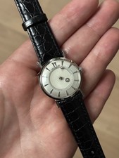 Jaeger Le Coultre Mystery Dial Ref 182 Weißg...