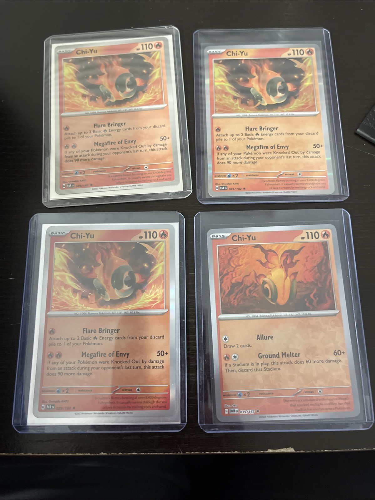 Chi-Yu Pokemon cards