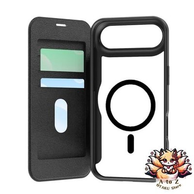 NEU [RAPTIC] iPhone Air Folio Case MagSafe Kompatibel Stoßfest Synthetik