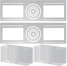 24 Pcs New Construction Mounting Plate 3/4/6 Inch LED Rough in Bracket