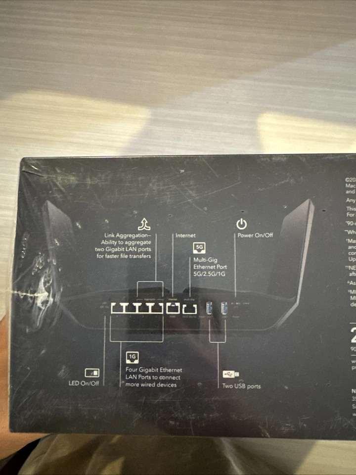 NETGEAR Nighthawk AX12 Dual-Band 12-Stream Wi-Fi 6 Router - Image 2 of 3