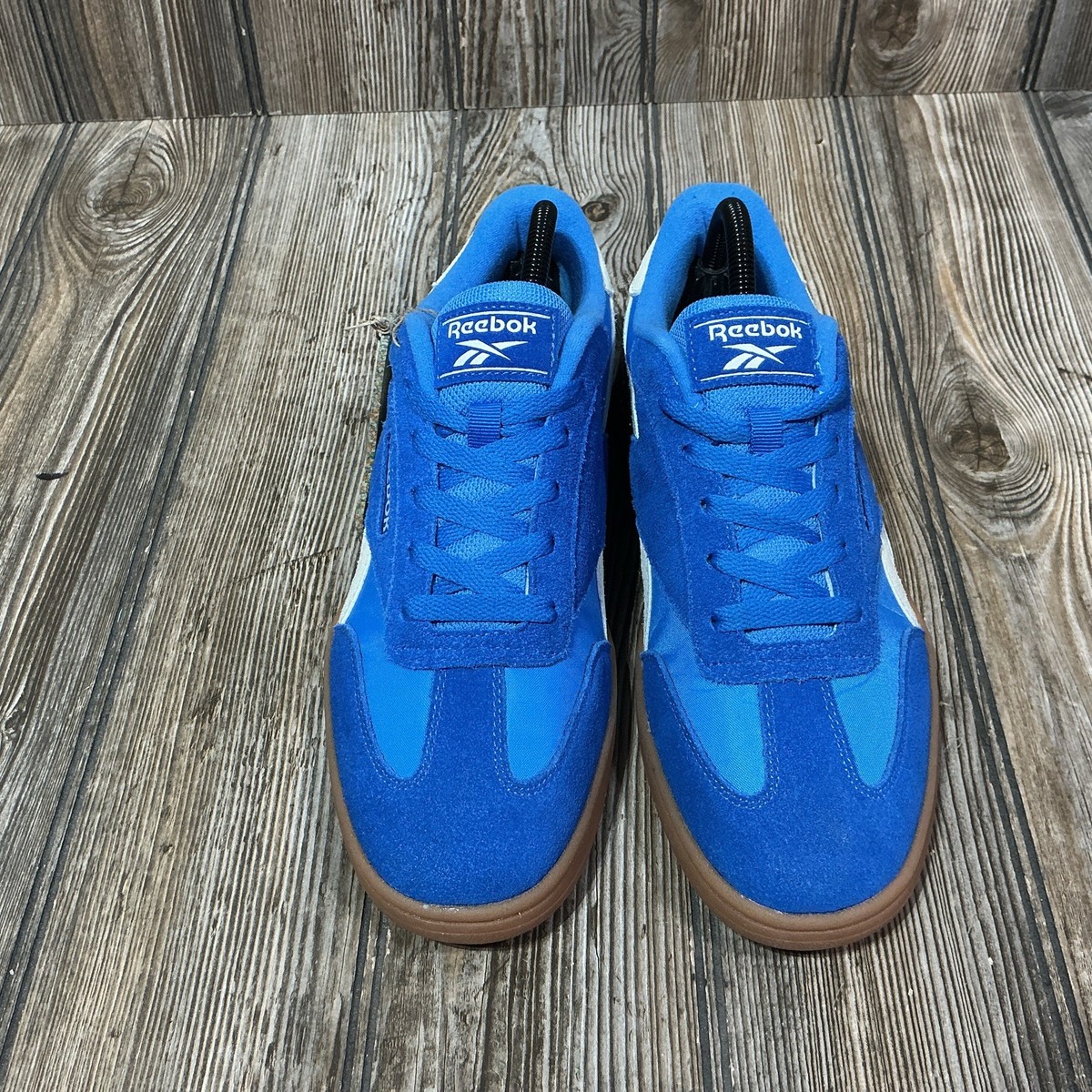 Reebok Forte Racer Navy Blue White - Men\'s Size 9.5 - Retro Runner REEBOK CLASSIC NYLON RUNNING SHOE GY7234 NAVY/WHITE MENS  main image 4