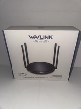 Wavlink AX3000 WiFi 6 Dual Band Gigabit Router WL-WN583AX1 Touchlink 4 Antenna