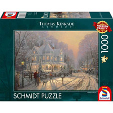 Thomas Kinkade A Holiday Gathering 1000pc Jigsaw Puzzle [Brand New]