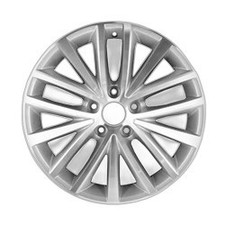 2011-2016 Volkswagen Jetta New 17 Machined Silver Replacement Wheel Rim