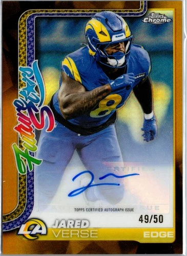 2025 Topps Chrome Jared Verse Future Stars Autographs (RAW)