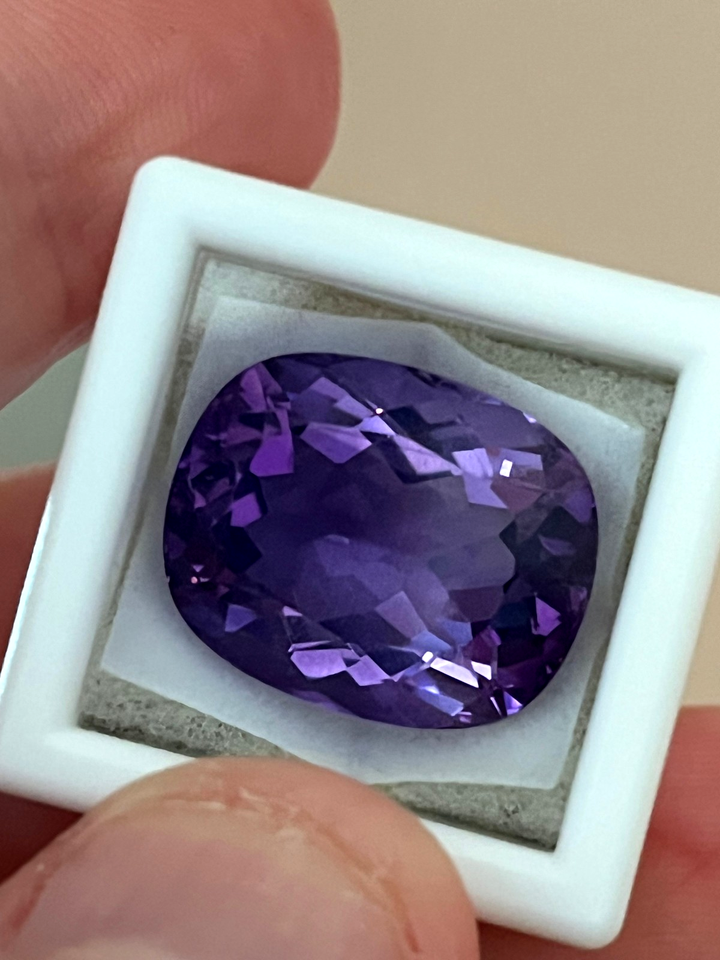 17.65ct SIBERIAN AMETHYST. VERY HIGH GRADE w/ COLOR CHANGING EFFECTS | eBay