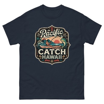 Pacific Catch Hawaii | Hawaii Fishing T-Shirt | Pacific Aloha Fishing Tee