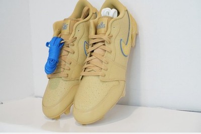 DS Nike Jordan 1 Low Vapor Edge PE sz 10 UCLA Bruins Gold Cleats