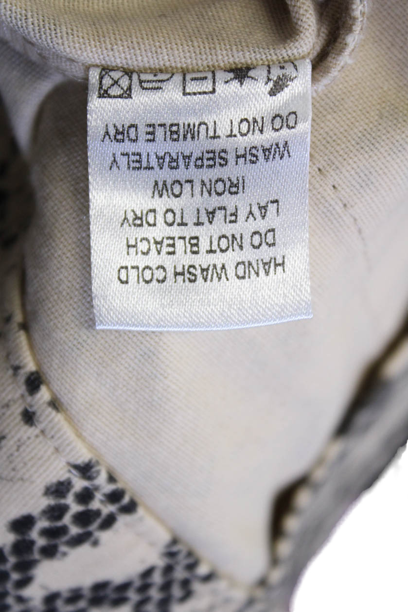 Superdown Womens Button Front Collared Snakeskin … - image 8