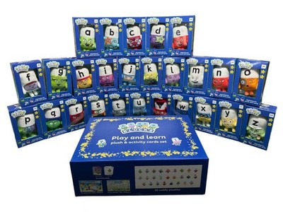 Alphablocks Plush Toy Set (26 letters)