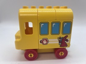 Lego DUPLO My First Bus #10603 ABC's School Bus Retired 2015 Complete Set