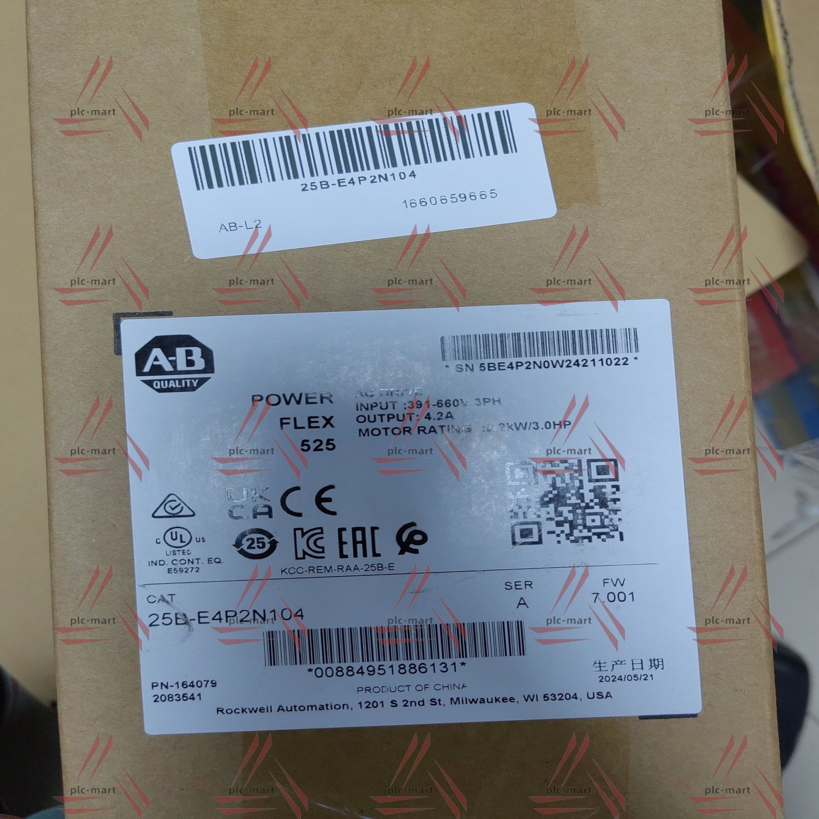 1PC Fast shipping NEW 25B-E4P2N104 Real stock