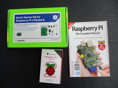 Raspberry Pi 2 Model B 1GB w/Seeed Starter Kit & Manual