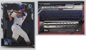 2016 Bowman Chrome Corey Seager #40 Rookie RC
