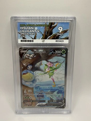 Pokémon astral radiance Hisuian Lilligant V 163/189 Ace 9