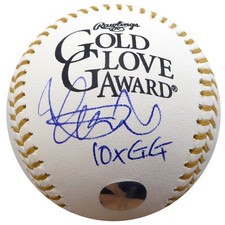 Ichiro Suzuki Signed Official Gold Glove Baseball Mariners 