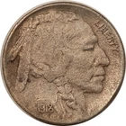 1918-S BUFFALO NICKEL - STRONG DETAILS BUT HEAVILY CORRODED!