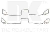 Nk ZubehöRsatz Scheibenbremsbelag 7947633 FüR Audi A6 4B2 Allroad 4BH 4B5 C5 4B4