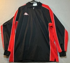 KAPPA Vintage 90's Y2k Sweatshirt 1/4 Zip SZ XL 0107