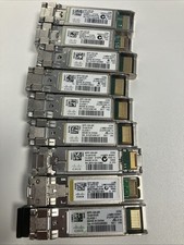 9 x Cisco SFP-10G-SR Short Range Transceiver
