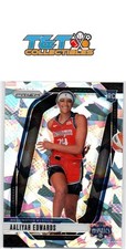 Aaliyah Edwards 2024 Panini WNBA Prizm Ice Prizm #142 Washington Mystics RC 15a