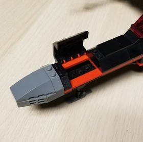 Custom Lego Star Wars: X-wing Star Fighter Lot (3) Black / Red Stealth 7140