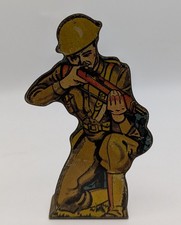 Marx Soldiers of Fortune Tin Litho Target 10 Infantry Private 002