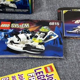 LEGO Vintage Space: Hovertron (6815) Box And Manual LEGO System 1996+