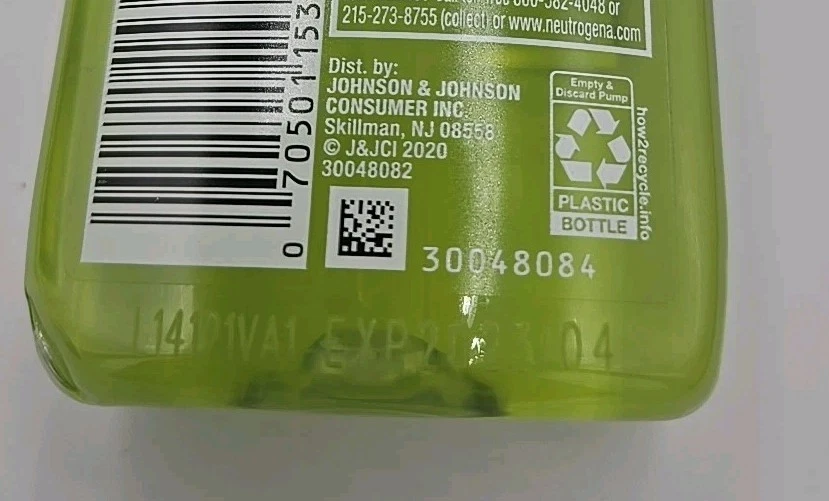 Limpiador facial calmante enrojecimiento lavado acné sin aceite Neutrogena 6 oz ver fotos Foto 3 de 3