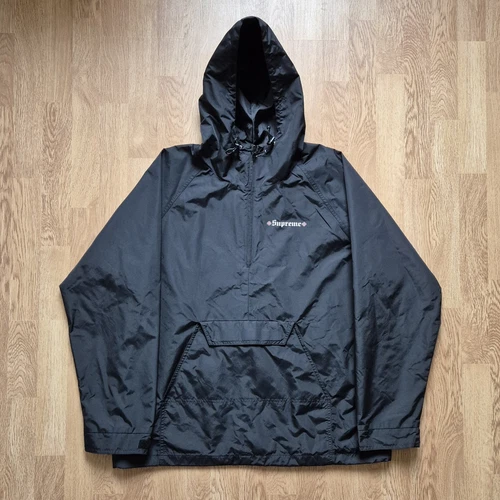 Giacca Anorak Supreme x Independent Nylon Grande Nera