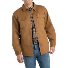 Ben Sherman The Original Brown Pocket Shirt Jacket Sz M Cabin Preppy Classic 