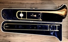 Vintage Conn Director 18H Tenor Trombone w/ Case Mouthpiece USA Shooting Star