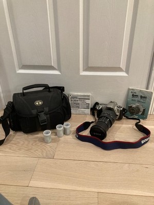 Canon ESO Rebel 2000 35mm camera w/sigma AF-MF zoom lens