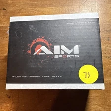 AIM Sports Inc Modular M-LOK 45 Degree Offset Moiunt 1in Lights, Black, : AMMC01