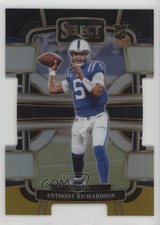 2023 Panini Select Concourse Black & Gold Prizm Die-Cut Anthony Richardson 1e3h