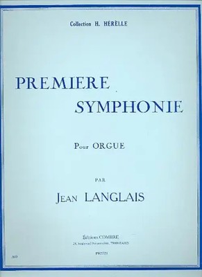 Symphonie no.1 pour orgue | Jean Langlais | Buch | Combre Edition